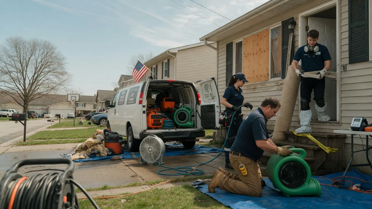 Water Damage Restoration in Coldwater, MS near me